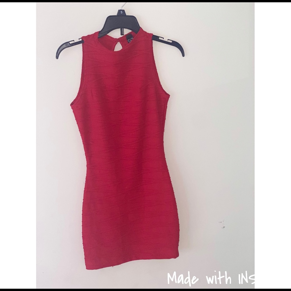 Tight Red Short Dress (Windsor)